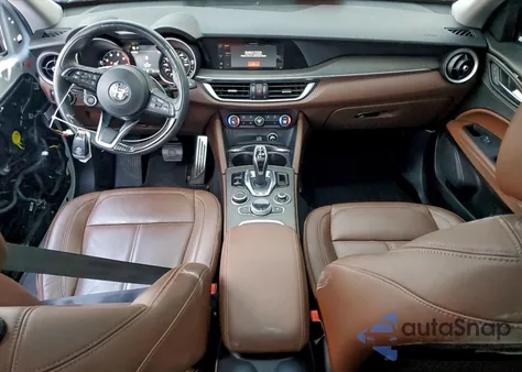 2021 Alfa Romeo Stelvio Ti z USA, uszkodzony, nr VIN ZASPAKBN6M7D15289